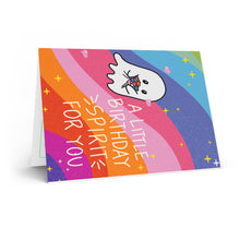Load image into Gallery viewer, Birthday Spirit bday card
