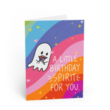 Load image into Gallery viewer, Birthday Spirit bday card
