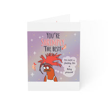 Load image into Gallery viewer, Pepe the King Prawn Greeting Card birthday
